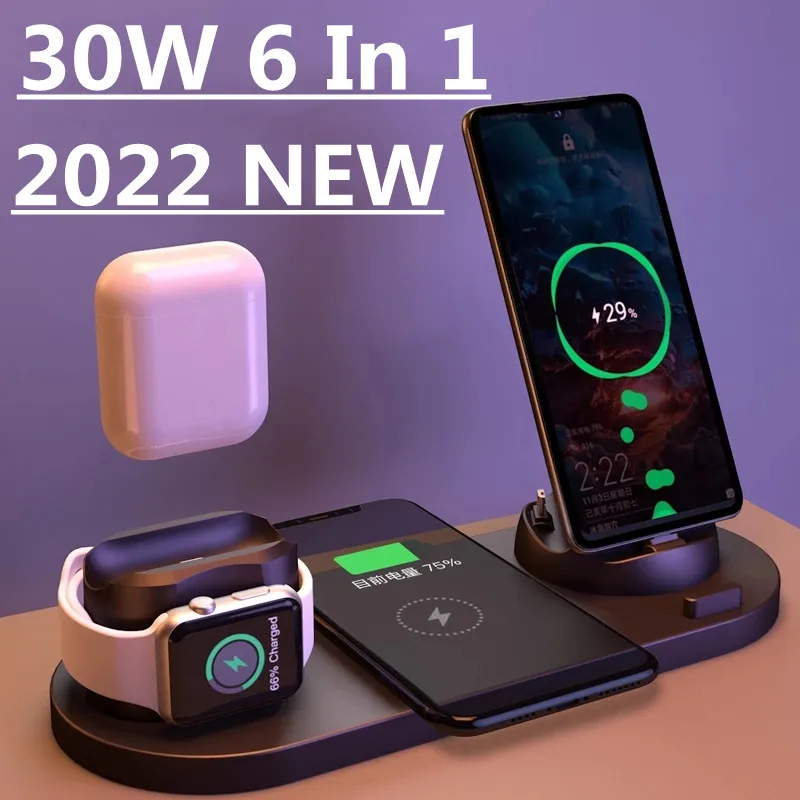 NEW 30W Magnetic Wireless Charger Pad For Macsafe iPhone 13 12 Pro Max Mini Qi Chargers Induction Fast Wireless Charging Station iphone 12 lifeproof case