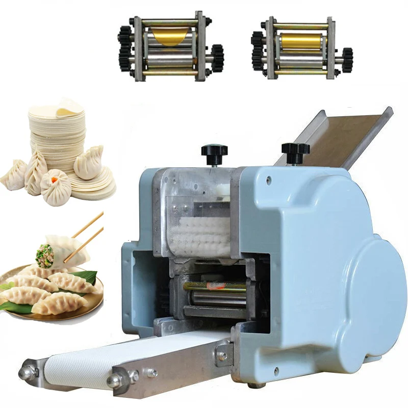 

Quality Assurance 110/220V Dumpling Wrapper Machine Wonton Pasta Machine Maker Noodle Maker Machine Commercial Home Wrapper