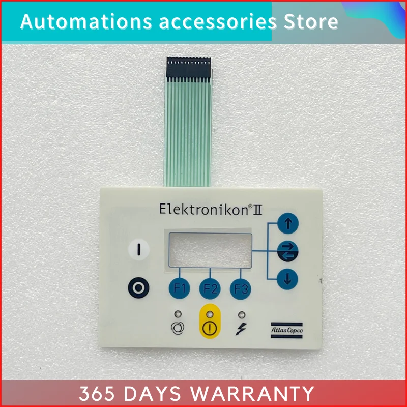 para Atlas Copco Elektronikon ii 1900071281 Membrana Teclado Elektronikon ii Membrana Teclado Painel Novo