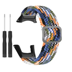 Durable Nylon Sport Loop Watch Strap Replacement Bracelet (Denim color)