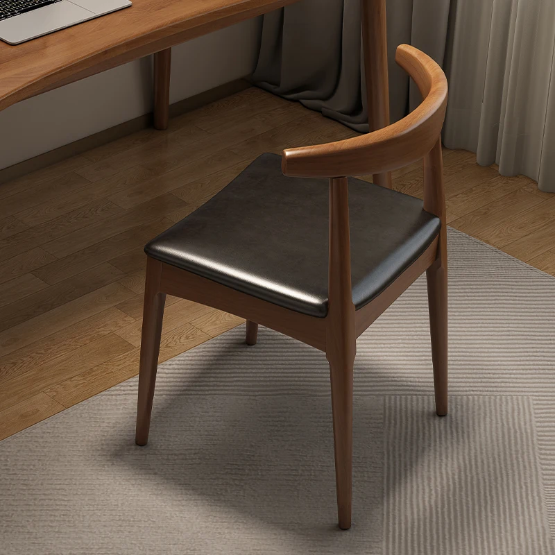 

Designer Arm Dining Chairs Gaming Wooden Office Reading Dining Chairs Velvet Bancos Muebles De Cocina Kitchen Furniture wrx