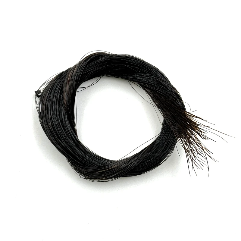 1Hank 7g bow hair for viola violin cello bass bow AAA Siberian horsetail natural ponytail horsehair horse tail violin bow hair