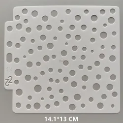 26 Unique Geometry Graphic Stencils for DIY Scrapbooking and Crafting (As Picture)