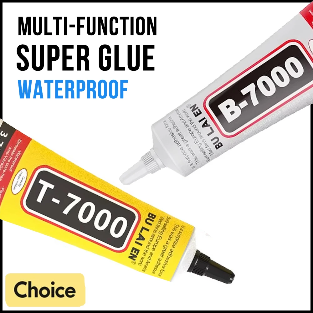 T7000 Clear Contact Adhesive 15ML/25ML/50ML/110ML Universal DIY Phone Repair Glue For Glass Plastic B7000 Precision Applicator