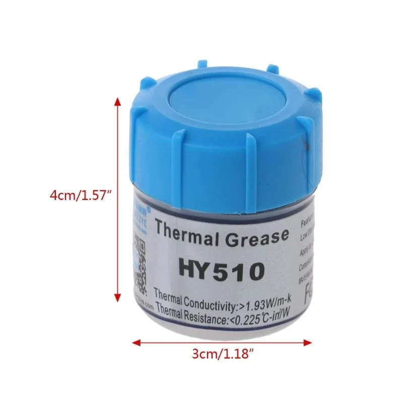 Thermal Conductive Paste 50ML Small Half Bottle Barrel Silicone Grease Heat Dissipation thermal compound