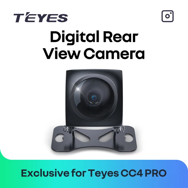 TEYES pour CC4 PRO voiture caméra de recul numérique caméra de recul caméra de stationnement Vision nocturne étanche AHD Image couleur 1