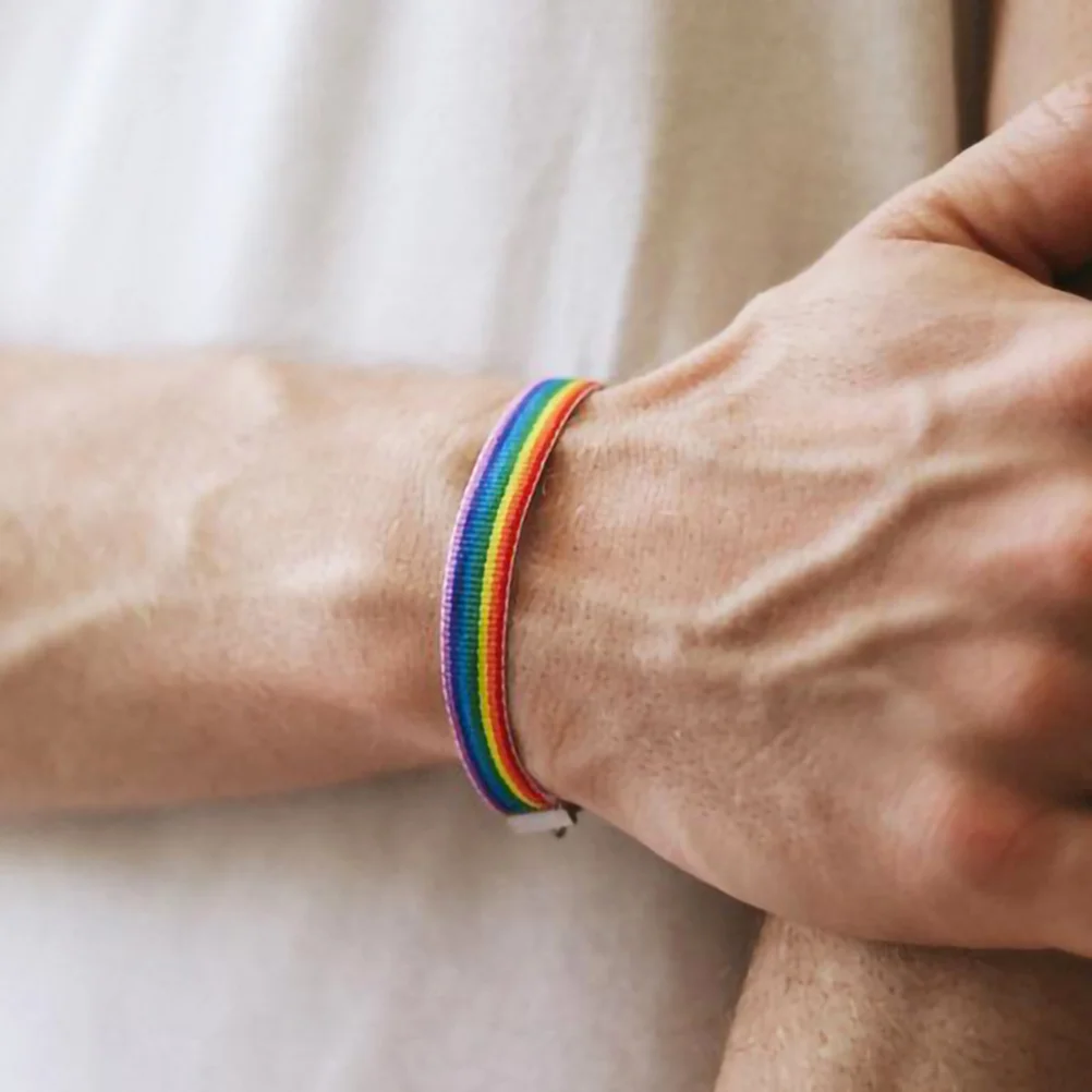 Rainbow Pride Wristbands (2pcs) 1