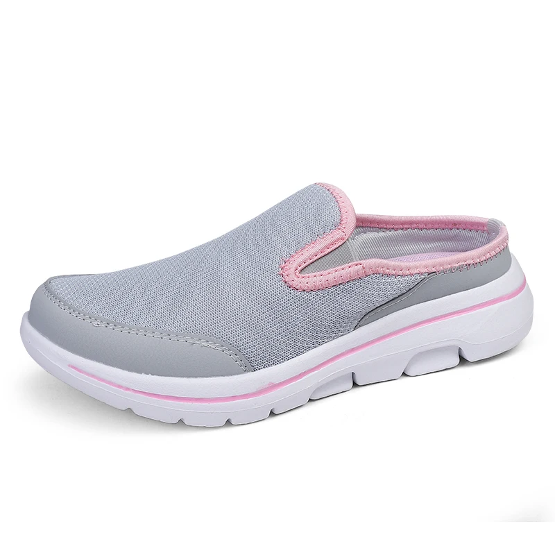 Big Size 47 48 49 Summer Men Women Half Shoes Slippers Slip On Shoes Mesh Breathable Soft Comfortable Dropshipping — view 5