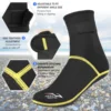 Diving Socks 3mm Neoprene Beach Water Socks Thermal Wetsuit Boots Anti Slip Diving Socks for Rafting Snorkeling Sailing Swimming 2