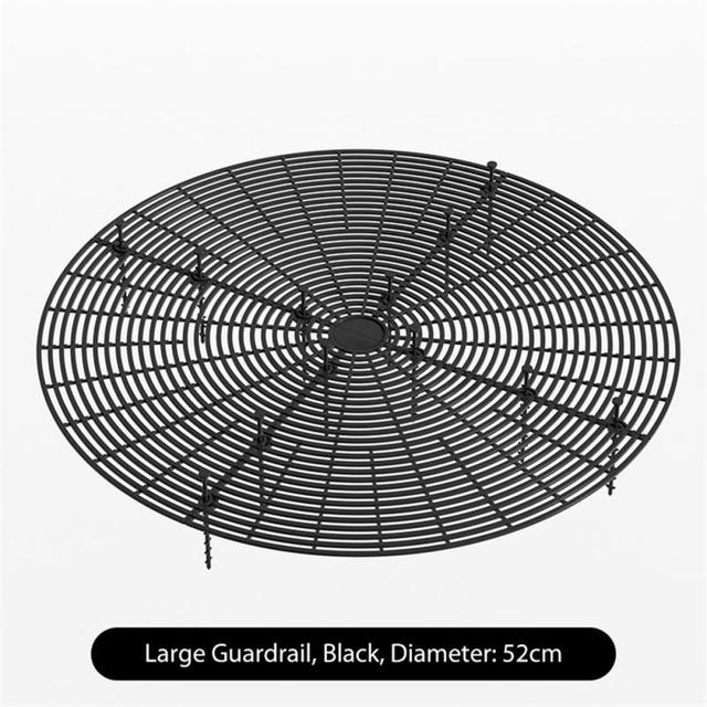 Pot Grid Flower Pot Cover Baby Safety Plant Protector Soil Guard With Nails Cover Plant Root Protection Garden Supplies