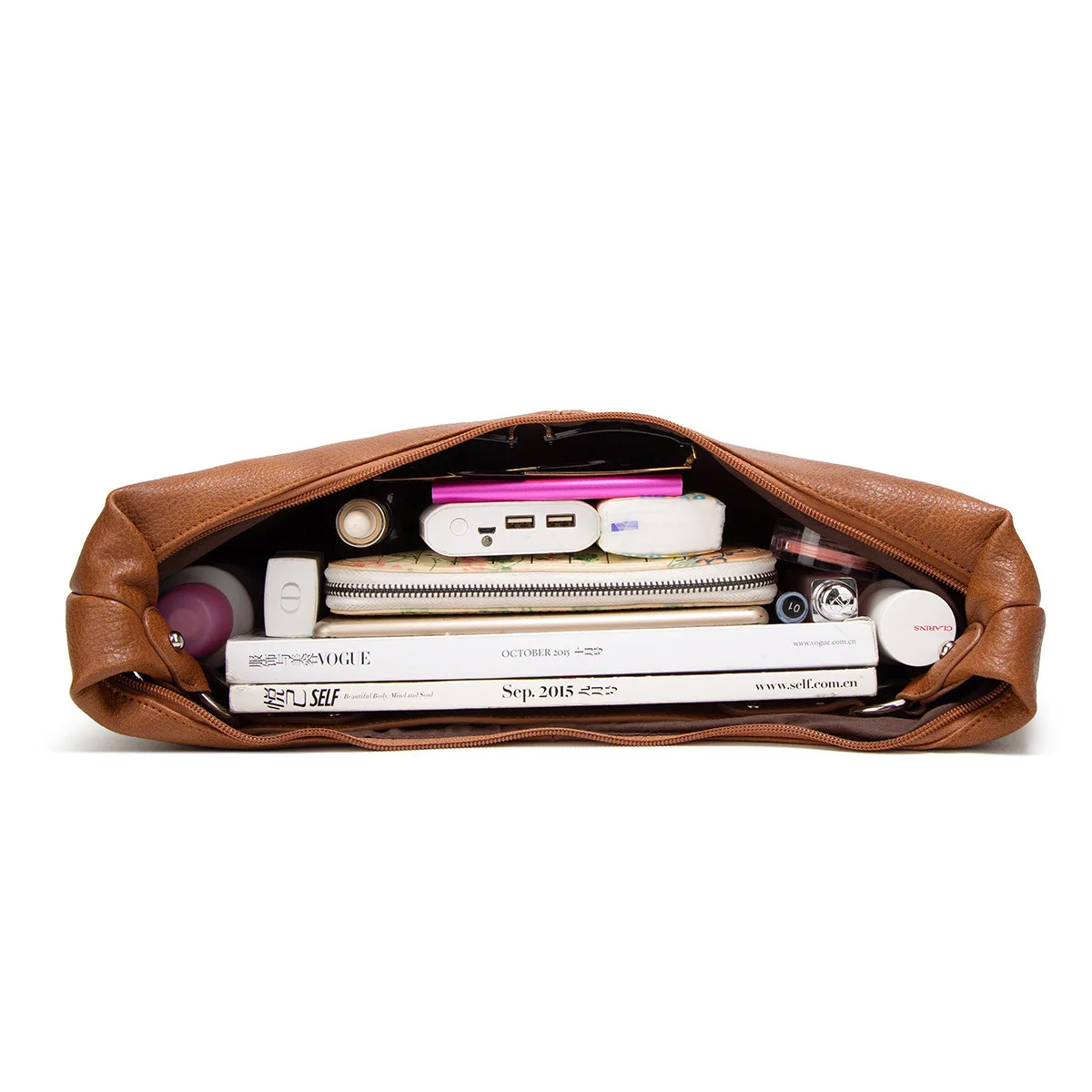 Large Capacity Tote Bag for Female New Trendy PU Leather Shoulder Bag Versatile Commuter 2024 Fashion Shopper Casual Totes Bag