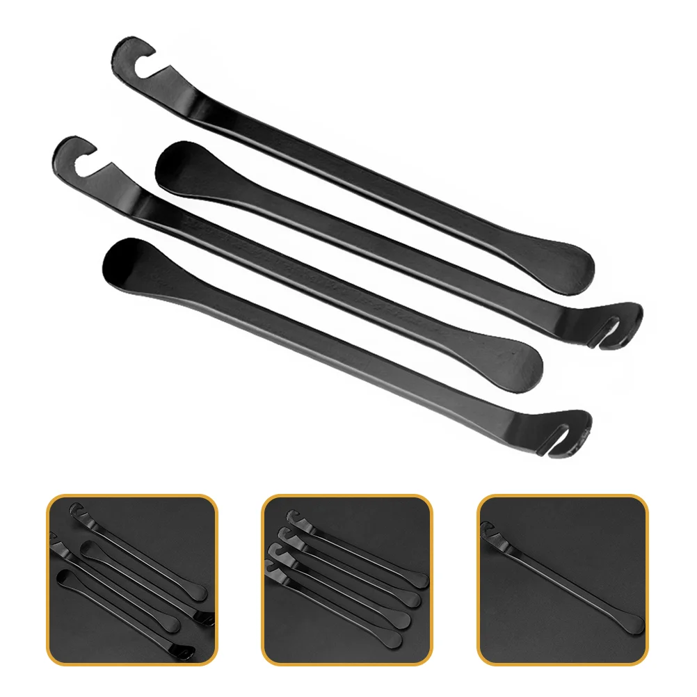 

4 Pcs Bicycle Tire Lever Bike Levers Steel Kit Mountain Leverage Motorcycle Spoons Tyre Tool