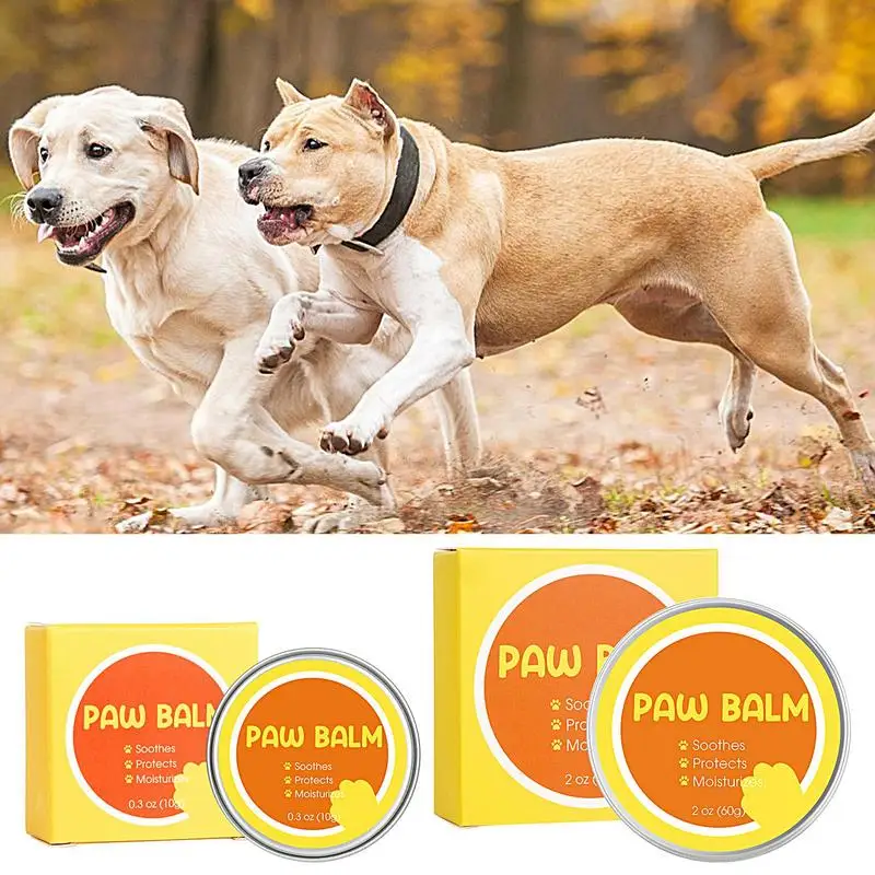 

Pet Paw Balm Organic Lickable Pets Nose Elbow Cream Dry Noses Paws Soothing And Healing Balm For Puppy Dogs Cats Pet Supplies