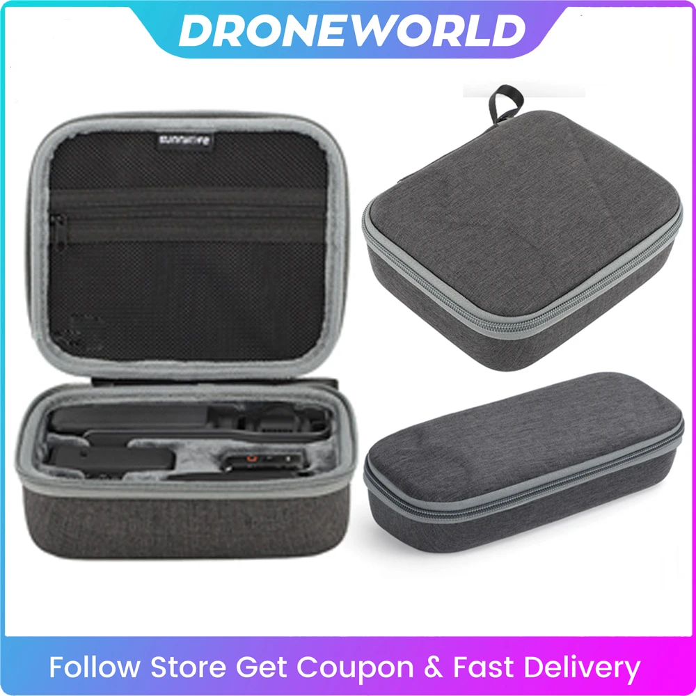 

Sunnylife Storage Bag for DJI Pocket 3 Camera Portable Case Handbag Handle Adapter Storage Box for Pocket 3 Camera Accessories