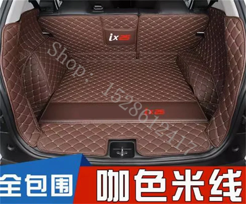 

for Hyundai Creta IX25 2015 2016-2019 Accessories Leather protective mat covering the trunk and trunk of the rear of the car