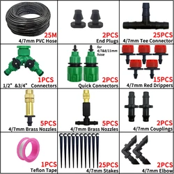 Oasis Garden Micro Drip Irrigation Kit with Automatic Watering and Mist Cooling System (KIT001-25M-A)
