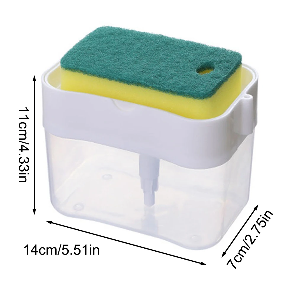 Automatic Liquid-Dispensing Dishwashing Brush