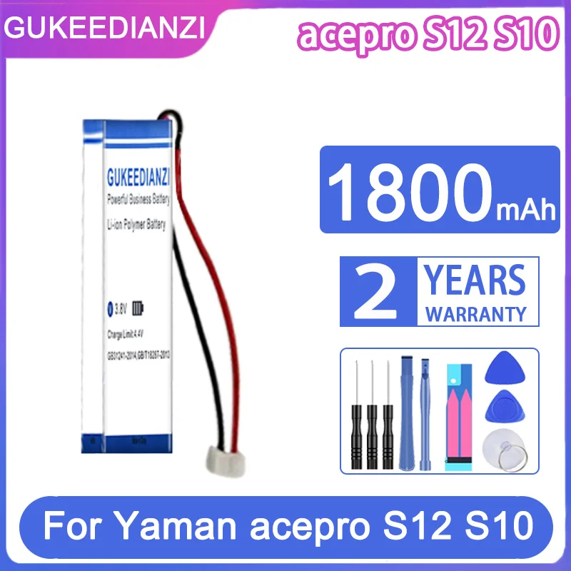 

Сменный аккумулятор GUKEEDIANZI для Yaman acepro S12 S10, косметический инструмент