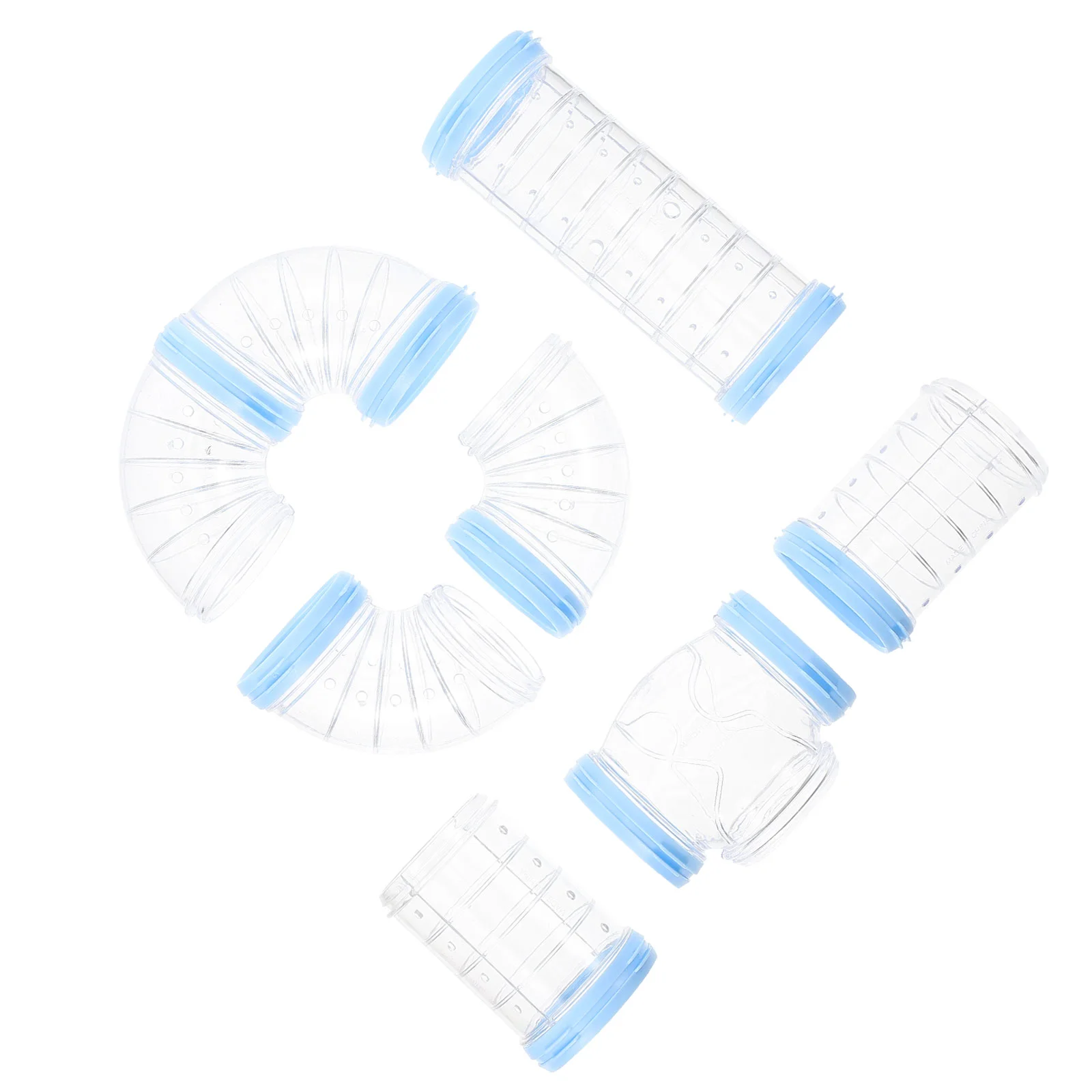 

Iplusmile Hamster Tubes Set Diy Hamster Tunnel Adventure External Pipe Connection Track Tunnel Rat Toy Hamster Cage Accessories