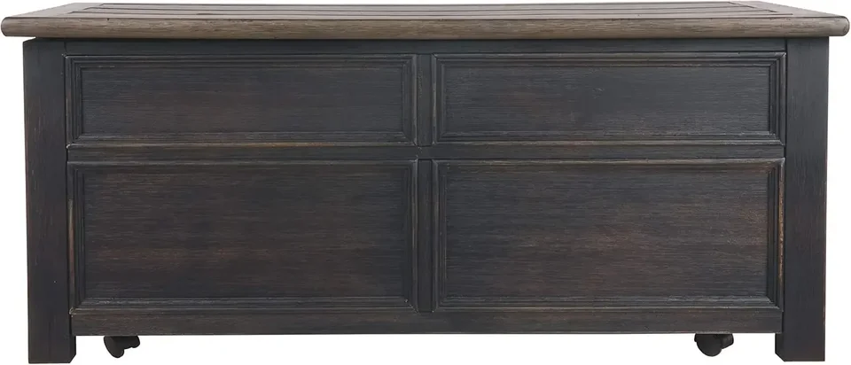 Rustic Farmhouse Lift Top Coffee Table with Drawers