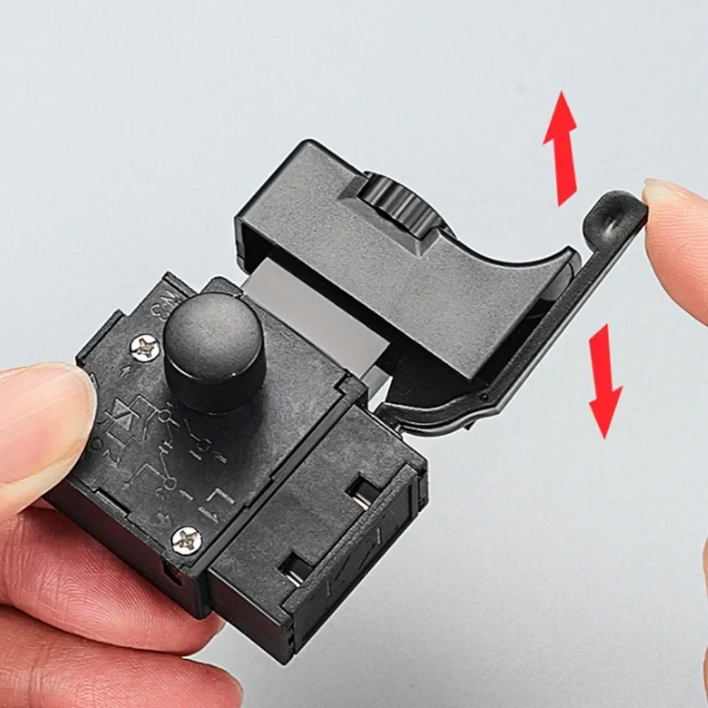 1pc Trigger Button Switch Lock On Power Tool Electric Drill Speed Controller Electric Tools Parts Accessories