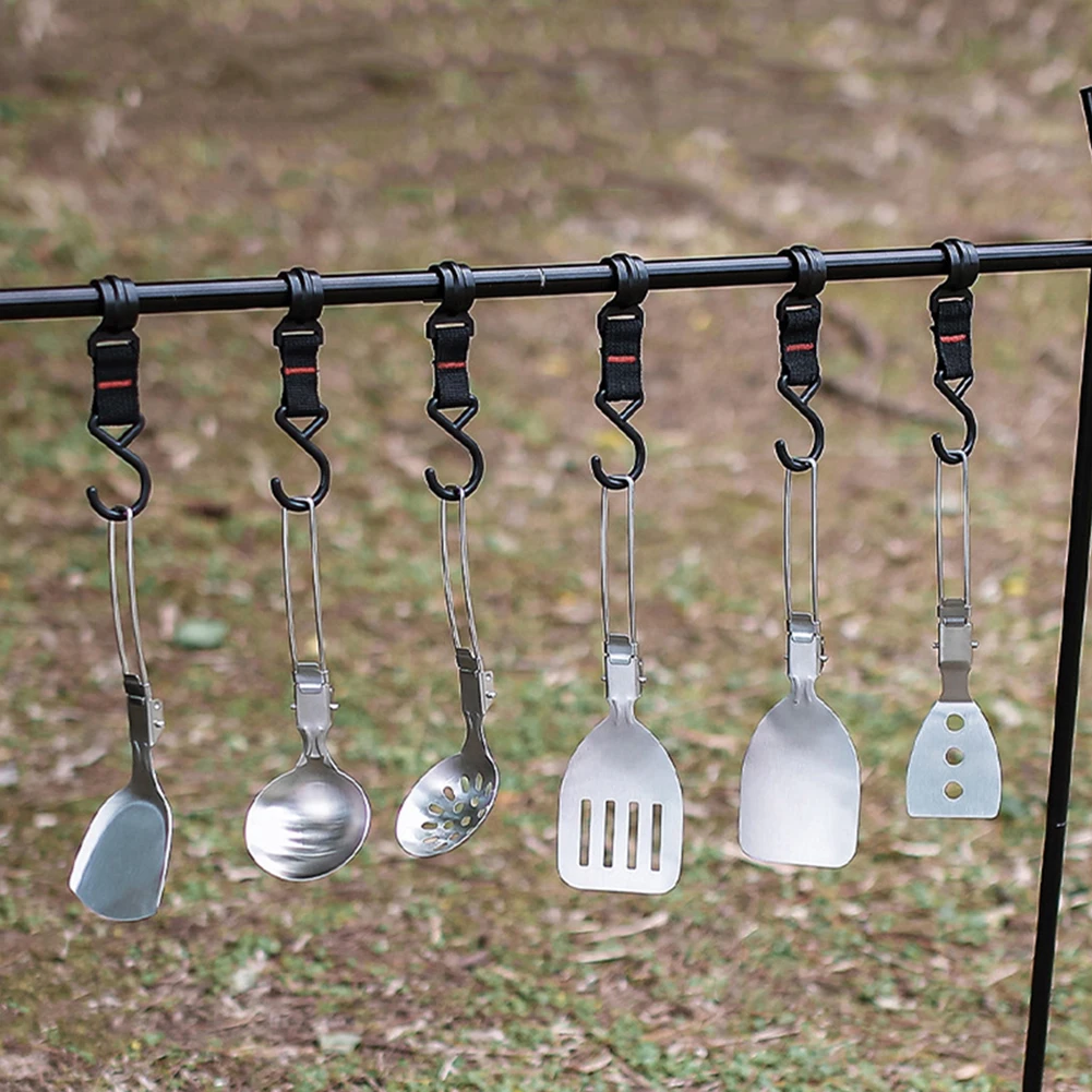 Folding Stainless Steel Outdoor Cooking Supplies 2