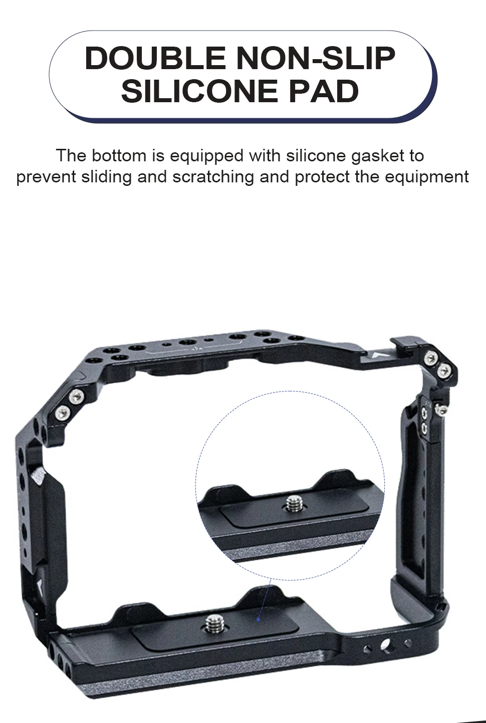 A7M4 Camera Protection Frame Shooting Stabilizer 1/4 Locating Hole Camera Cage f