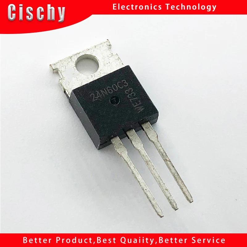Reland Sun 5 Pcs SPP24N60C3 - Transistores TO-220 24N60