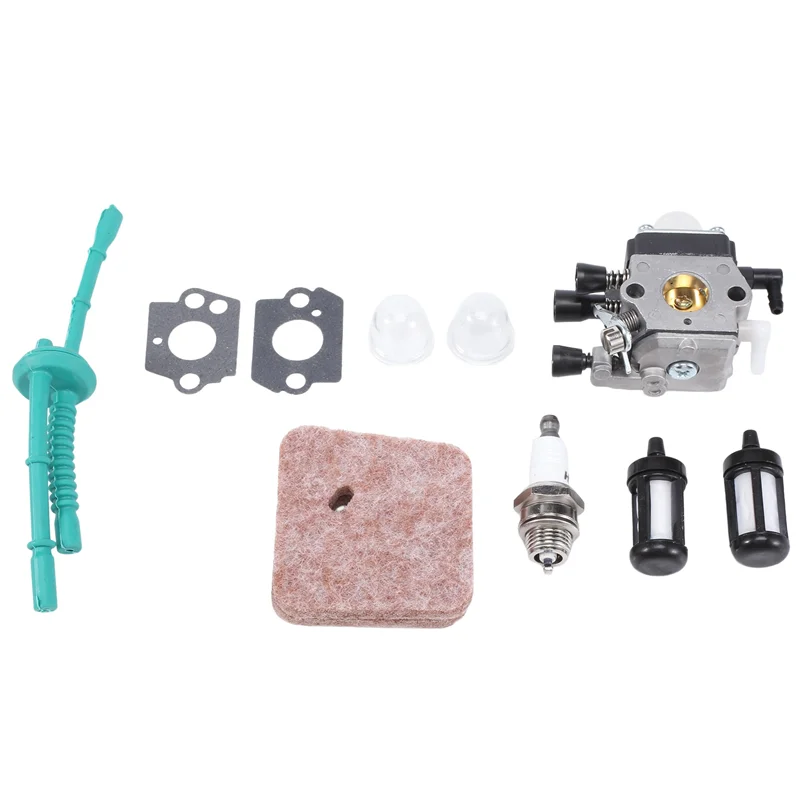 Stable-HS45 FS38 Carburetor Is Suitable For STIHL C1Q-S97 C1Q-S186 FS46 ...