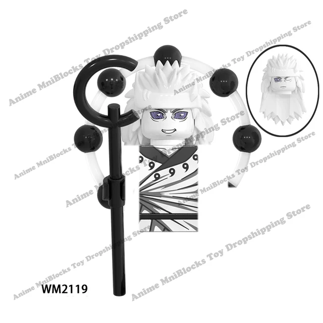 WM6105 WM6106 WM6107 WM6108 Naruto blocks Building Blocks Anime cartoon mini bricks action toy figures Naruto Bricks kids Gifts Bright Green