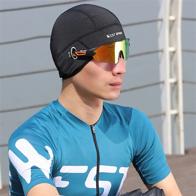 West Biking YP0201362 Summer Cycling Cap UV Protection Breathable Skull Cap - Image 6
