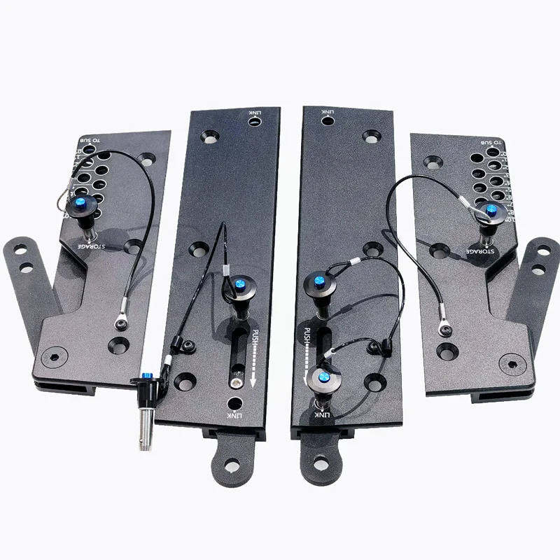 MW Audio 12" Aluminium Line Array Rigging-Kit, 4-Punkt-Hardware für professionelle Bühnenlautsprechersysteme – Detail 6