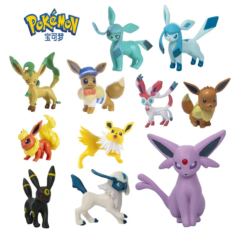 Pokemon Anime Figures - Pikachu, Eevee, Gengar & More - Action Toys for Kids 1