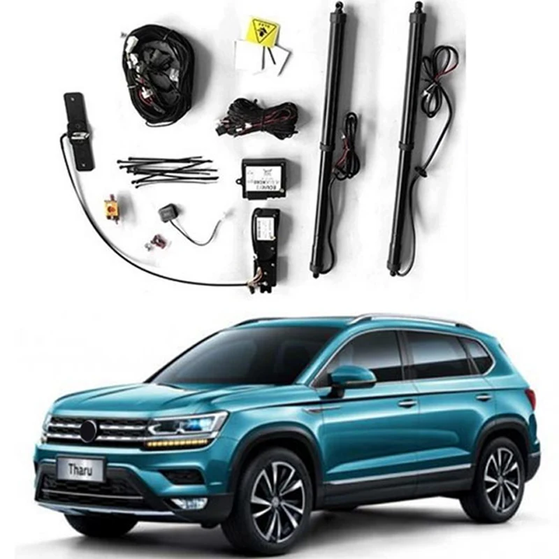 

For vw TAYRON 2018+ control of the trunk electric tailgate car lift auto automatic trunk opening drift drive kit foot sensor