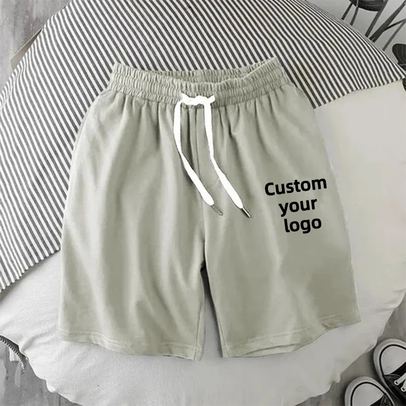Summer Men's Casual Short Custom your logoCasual Jogging Slim Fit Shorts Trousers Comfortable and Breathable 5 Colors 5