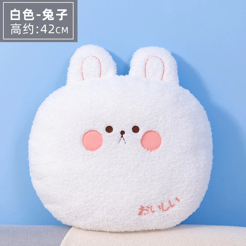 thumbnail image 1 of Almohada de animales de peluche Kawaii para niñas, cojín suave, lindo, oso, conejo, Rana, Tigre, cerdo rosa, muñeca, sofá, silla, regalos de cumpleaños para bebés, 42CM, 1 of 5