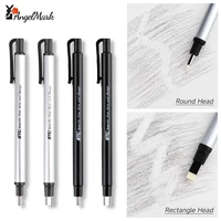 AngelMark Eraser Mechanical Rubber Refillable Pen Press Type Sketching Drawing Correction Painting Erasers Art Supplies 1
