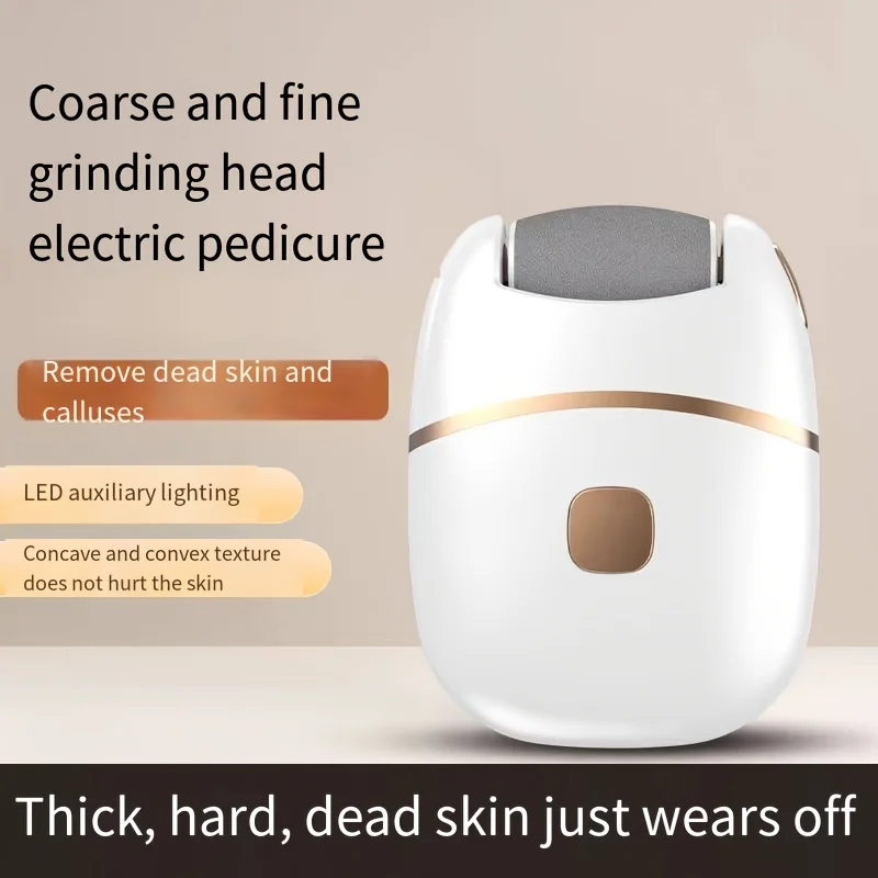 Electric Foot File 5 Grinding Heads Dead Skin Removal Callus Removal Foot Grooming Repair Pedicure Machine