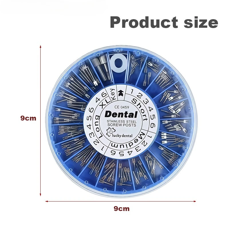 Dental Materials: Threaded Stainless Steel Root Canal For Anterior And Posterior Teeth Pure Titanium Pos With Drill_voghion.com