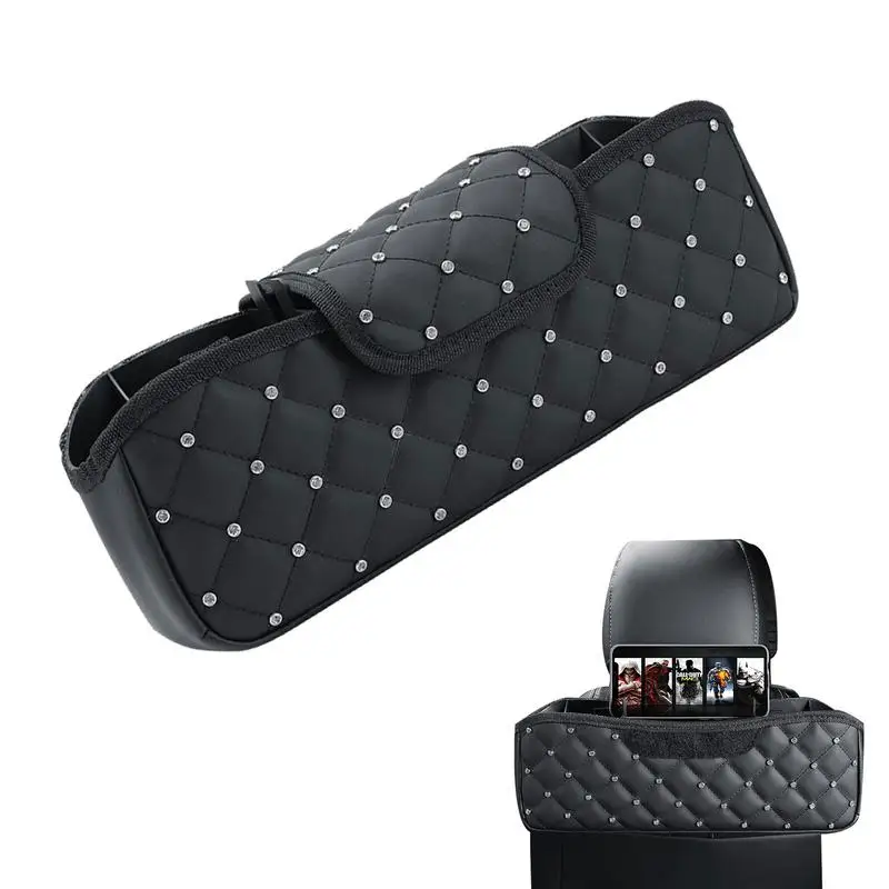 

Кожаный Автомобильный органайзер для хранения, влагозащищенный автомобильный Органайзер с водонепроницаемым вкладышем, инновационный автомобильный мусорный бак, водонепроницаемый автомобиль