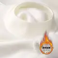 Mock Neck-White