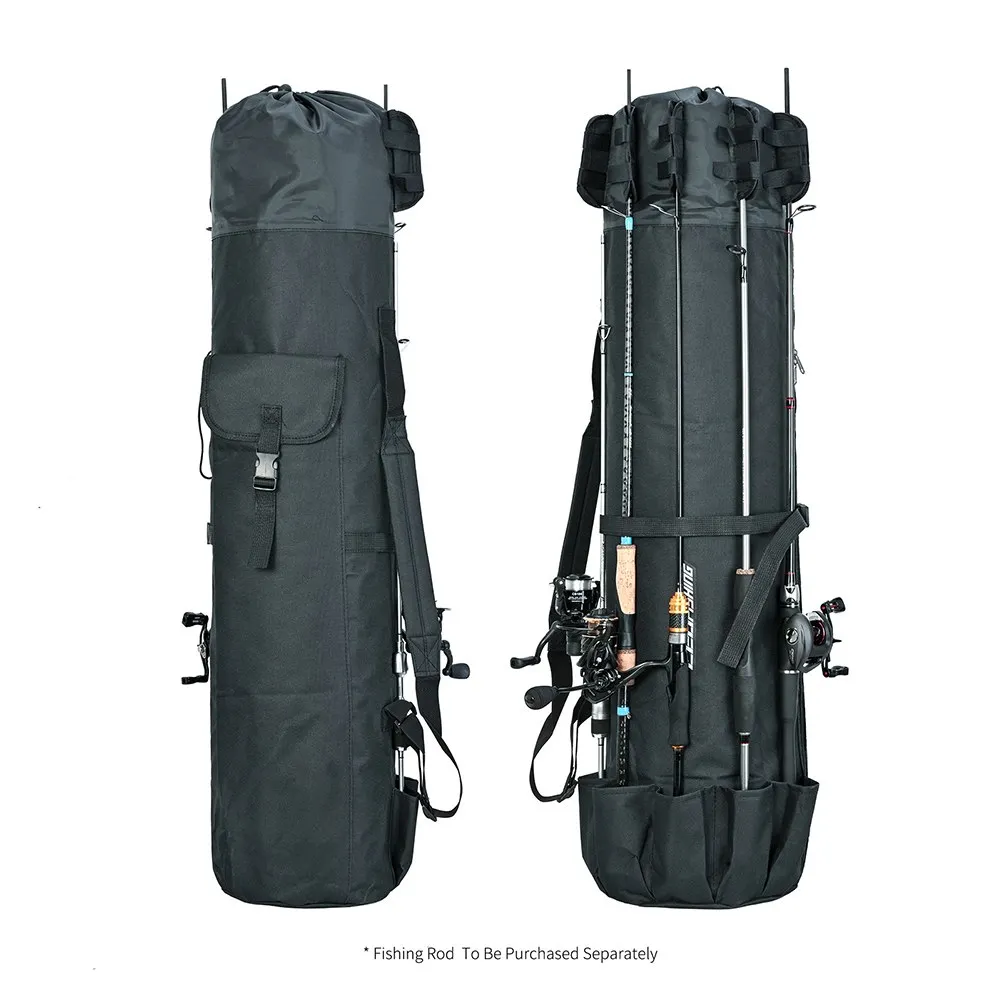 

Fishing Rod Reel Organizer Bag Suitable for Various Fishing Styles and Environments Ensures Easy Access to Your Gear