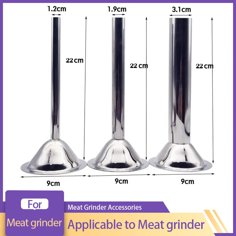 Household Meat Grinder Accessories, Stainless Steel Knife Mesh Blade, Enema Machine, Meat Grinder Orifice Plate Spare Parts