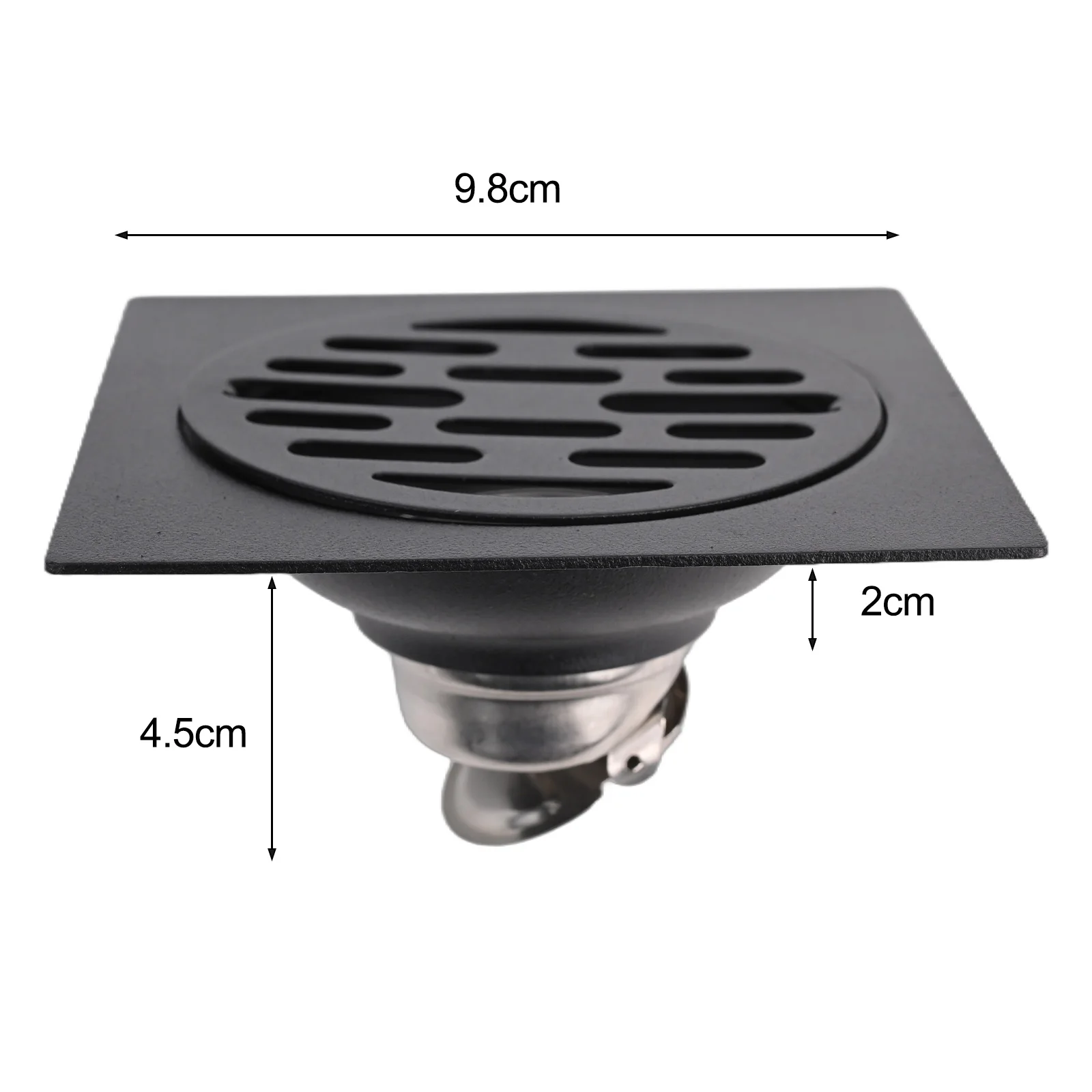 Stainless Steel Shower Floor Drain Backflow Preventer Image 3