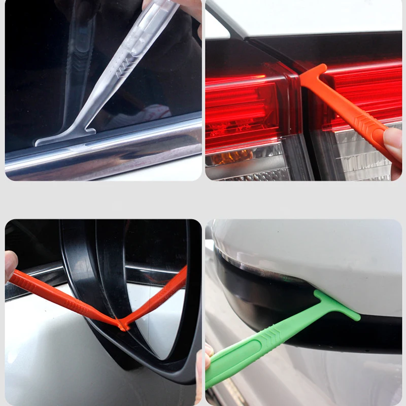 Magnetic Micro Stick Squeegee for Vinyl Wraps - Ideal for Corners, Curves, and Seams