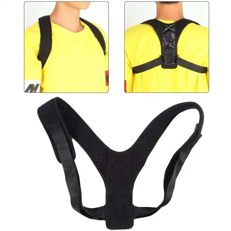 

Adjustable Back Correction Belt Shoulder Comfortable Breathable Heat Dissipation Strap Posture Corrector Brace Support