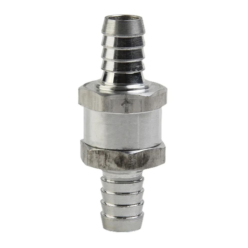 Fuel Non Return Check Valve 6/8/10/12mm Aluminium Alloy Petrol Diesel Water Fuel Line One. Way For Peugeots Renaults