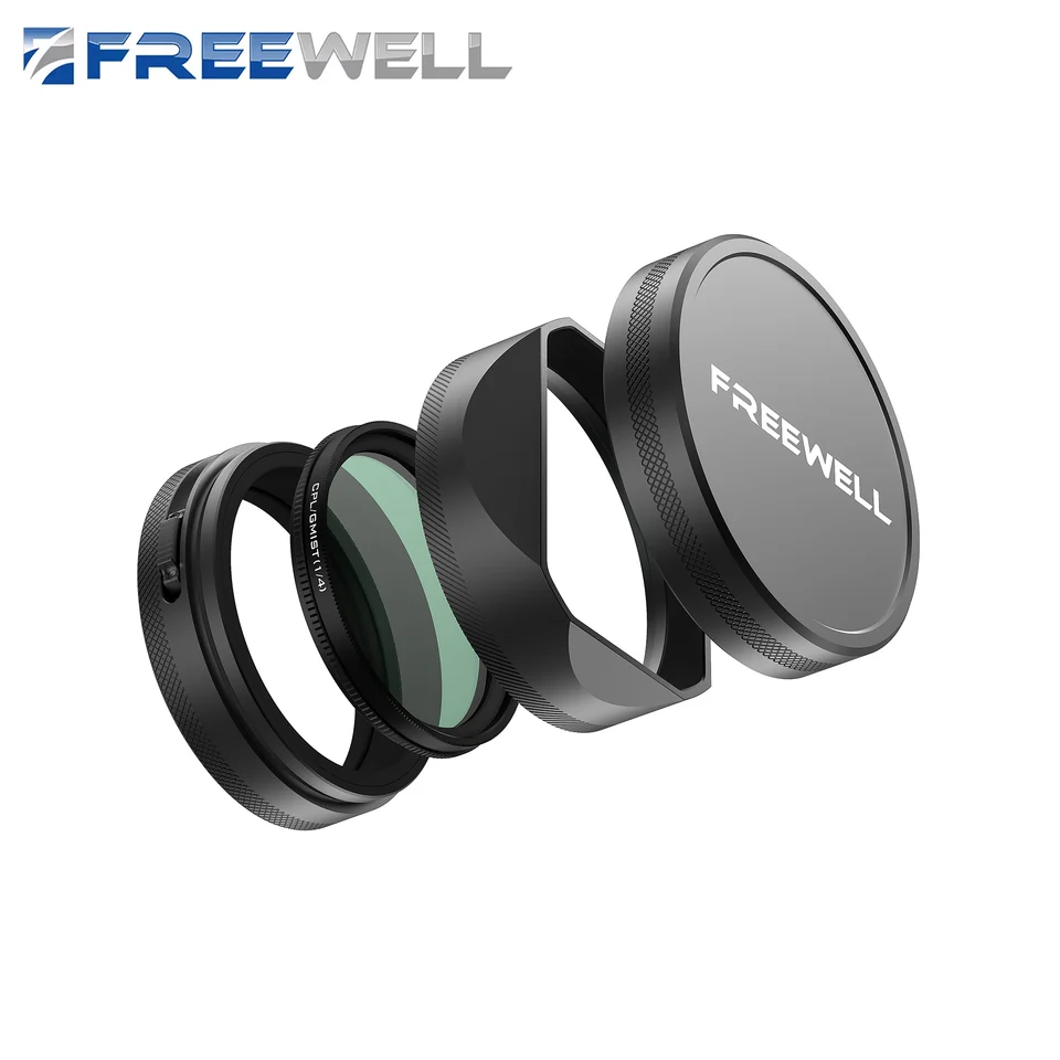 Freewell CPL/GMIST Filter Kit mit Gegenlichtblende für Fuji X100 Serie Freewell CPL/GMIST Filter Kit mit Gegenlichtblende für Fuji X100 Serie