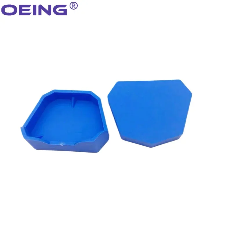 3 Ventagli In Carta Azzurro Assortito