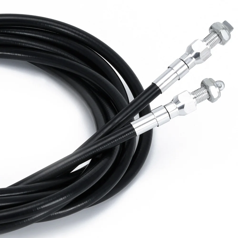 Universal Rear Parking Brake Cable Kit Emergency Brake Cable Kit Disc/Drum Parking